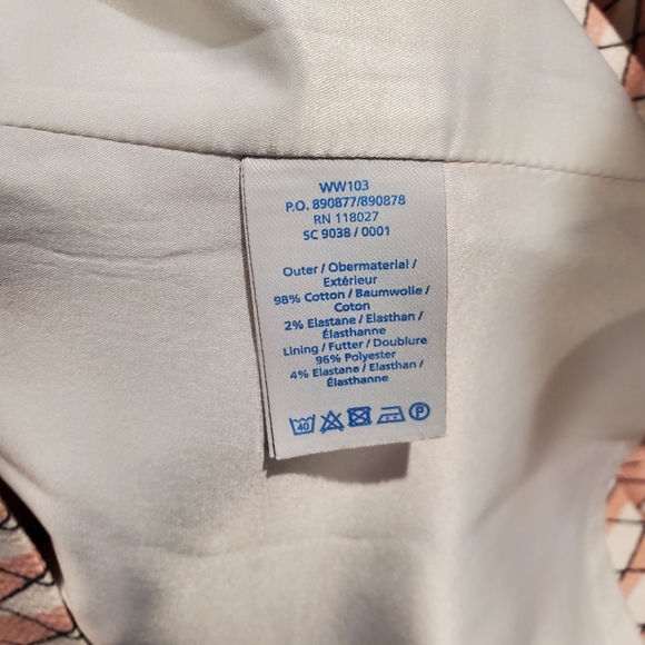 Boden Martha Dress Pink Geometric Size 4 - Picture 5 of 7